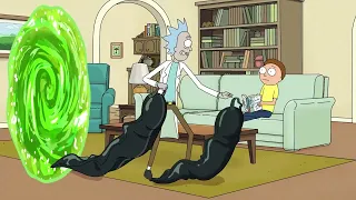 Rick kills Space Jam Rick and Morty variants