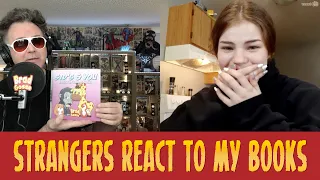 Strangers React To Funny Books and Covers on Omegle