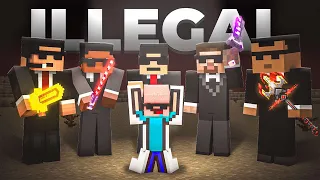 Can I Stop this ILLEGAL WEAPONS Business in this Minecraft SMP