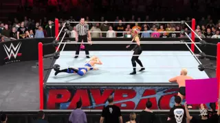 WWE 2K16: Charlotte vs Natalya Payback (2016)