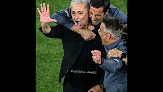 mourinho has done it again..#mourinho  #roma.. #conference league final #shorts