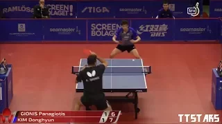 GIONIS Panagiotis vs KIM Donghyun (Swedish Open 2017) Qualifications