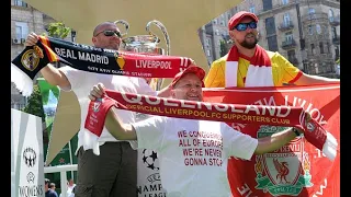 Liverpool fans 'attacked by hooligans' ahead of Champions League final