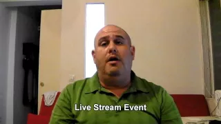 Sunday May 22 Live Stream Event!