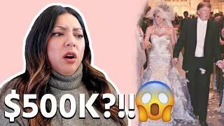 BRIDAL DESIGNER REACTS TO MOST EXPENSIVE WEDDING DRESSES | Naomi Peris Bridal