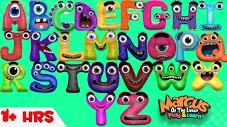 Monster Alphabet Phonics from A to Z | Nursery Rhymes | Educational Video for Kids | ABC Song