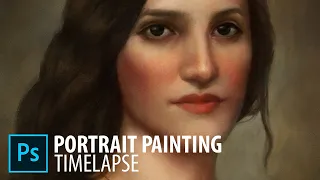 Portrait Painting Timelapse