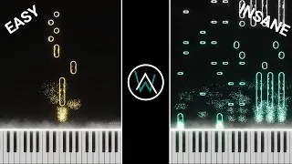 [EASY TO INSANE] Lily Alan Walker｜Piano Music Video