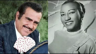 Vicente Fernández y Celia Cruz - Tu voz