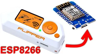 Flipper Zero DEAUTH Attack - ESP8266 External WiFi module