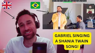 British Reaction to Gabriel Henrique - You're Still the One (Shania Twain Cover)