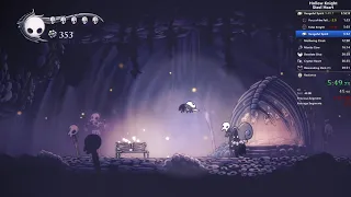 Hollow Knight Steel Heart run (100% completion, permadeath, easy sub 5 hr route)