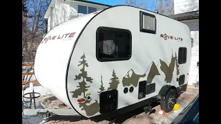 Our awesome lightweight travel trailer under 2000lbs