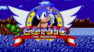 #sonic #соник SONIC The Hedgehog, Ёж Соник прохождение SEGA Mega Drive/Genesis (уровень 1-2)