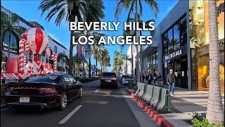 Driving Beverly Hills to Downtown Los Angeles