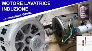 IL MOTORE LAVATRICE AD INDUZIONE: come collegarlo ed avviarlo su banco