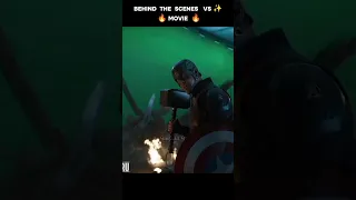 AVENGERS ENDGAME 🔥BEHIND THE SCENES ✨ | HOLLYWOOD ✨ MOVIES IN HINDI  🌟 #shortsfeed