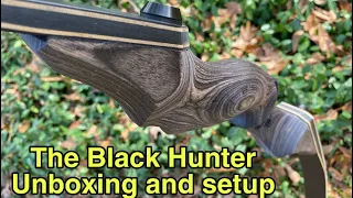 The Black Hunter recurve Unboxing and setup