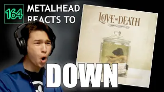 METALHEAD REACTS TO MODERN ROCK: Love And Death - "Down" (Official Music Video)