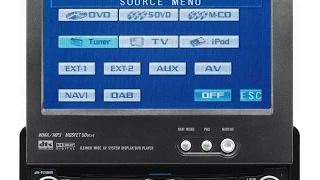 Pioneer Tela Retrátil Avh P 5700 Dvd