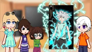 The Loud House sisters react to Lincoln Loud future as Killua Zoldyk || Hunter X Hunter