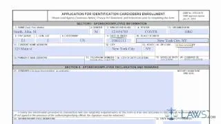 Learn How to Fill the DD form 1172 Application for Identification Card/DEERS Enrollment
