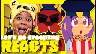 Let's Go Creeping | FNAF Animated Music Video | iHasCupquake Reaction | AyChristene Reacts