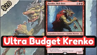 Krenko Mob Boss $20 EDH | Budget Deck Tech | Magic: The Gathering