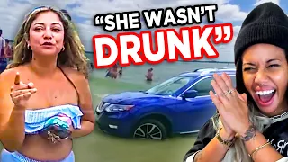drunk drivers “unsure” how car got in the ocean