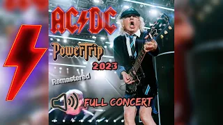 AC/DC - FULL CONCERT "PowerTrip" Festival 2023 live - AUDIO REMASTERED - Indio, USA 07.10.2023