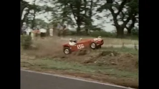 1963 car racing- circuit and see. A BRSCC Roscoe Films original.