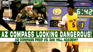 AZ Compass Looking DANGEROUS! AZ Compass Prep vs. Oak Hill Academy at MAIT 2021