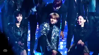 [4k] 181228 KBS 가요대축제 JYP Special Precision + 날 떠나지마 스트레이키즈 현진 focus 직캠