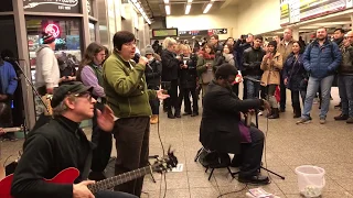 Imagine - The Meetles - Times Square NYC (Dec. 2018)