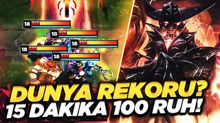 SENNAYLA REKOR KIRDIK! | 15 DAKİKADA 100 RUH! | KRAKEN GUİNSOO'LU SENNA ADETA OYUNUN BUG'U! | Adroit