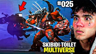 😱DRILL TITAN vs TV TITAN é a coisa mais absurda que ja vi😱 SKIBIDI TOILET MULTIVERSE (Ep 025 react)