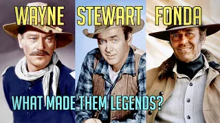 What Made John Wayne, James Stewart & Henry Fonda Legends? 3 Hollywood Giants! EXCLUSIVE!