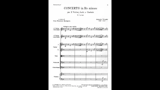 Antonio Vivaldi - Concerto for 2 Violins in D minor RV 514 (Sheet Music Score)