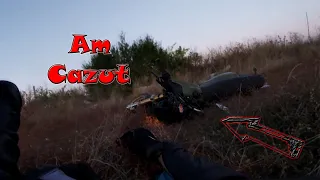 AM CAZUT CU MOTOCICLETA !! AM RUPT MANETA DE AMBREIAJ !?