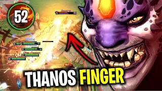 ONE FINGER KILL..!! +52 Finger Damage Lion Counter Meepo by Goodwin 7.27 | Dota 2