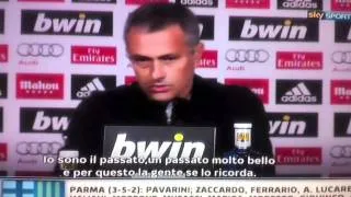 Josè Mourinho si rivolge ai tifosi dell'Inter e del Chelsea