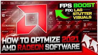 Best AMD Radeon Setting Optimizations For Gaming BOOST FPS 2021