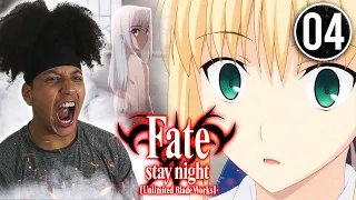 Fate/Stay Night: Unlimited Blade Works Episode 4 REACTION & REVIEW "Will to Fight!" | Anime Reaction