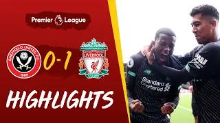 Sheffield United vs Liverpool | Wijnaldum volley wins it for the Reds