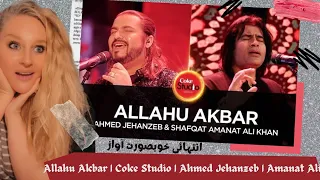 Australian Reaction to Allahu Akbar | Coke Studio Season 10 | Ahmed Jehanzeb & Shafqat Amanat |JIMBS