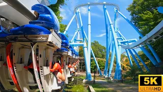 Alpengeist POV 5K 60fps Back Row B&M Inverted Coaster Busch Gardens Williamsburg, VA