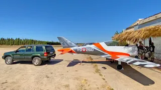 Propeller balancing on Tarragon Aircraft, Captain Pioneer arrives at SERGIO's Hangar!