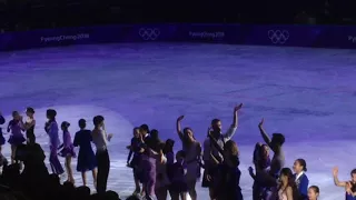 The end of Gala Olympics 2018