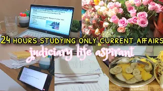 24 hours studying CA , life of judiciary aspirant 🌷 📚☕️ ,productive vlog