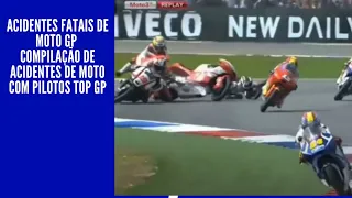 Acidentes fatais assustador  campeonato de moto GP   Compilação de acidentes de MotoGP, assustador